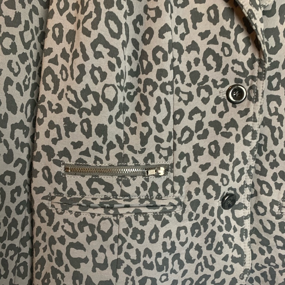 Lane Bryant leopard print blazer size 14 - Picture 3 of 5